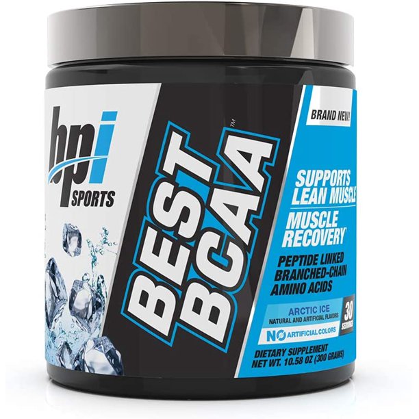 Bpi Sports Best Bcaa Bcaa Powder Branched Chain Amino Acids Muscle Recovery Muscle Protein Synthesis Lean Muscle Improved Performance Hydration Arctic Ice 30 Servings 10 58 Oz Walmart Com