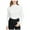 Ivory, variant on Rachel Roy Womens Ruffle-Sleeve Knit Sweater, Black, X-Small