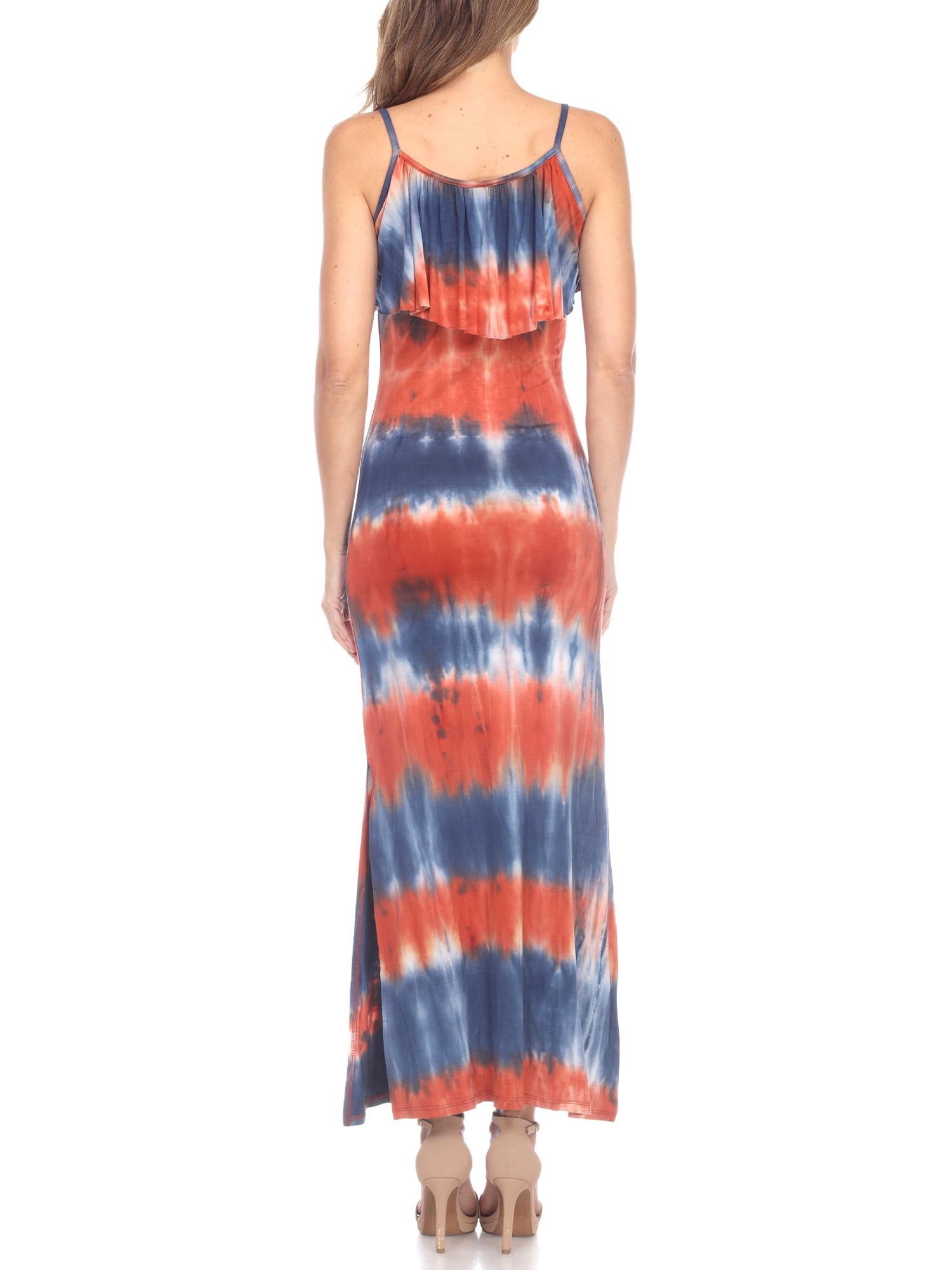White Mark Women's Sleeveless Kalea Bodycon Maxi Dress