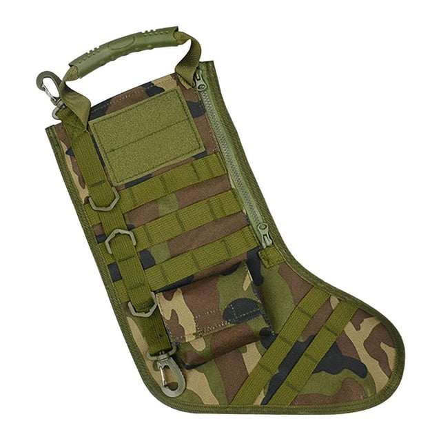 Calcetín de Navidad Molle Militar Calcetín de Navidad Desierto Bosque Wmkox8yii gf8511