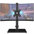thumbnail image 5 of TAVR Furniture 360° Rotatable Table Top TV Stand for 17-35 inch TVs, Height Adjustable Tilt, Black, 5 of 10