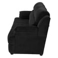thumbnail image 3 of Sala 3-2-1 TRINITY Kendra (Sofá, Love Seat y Sillón) Negro para Sala, 3 of 7