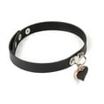 thumbnail image 3 of Boucles d'Oreilles Gothiques Punk Choker PU Cuir Collier Collier Déclaration Bijoux, 3 of 6
