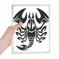 thumbnail image 1 of Carnet de Signe du Zodiaque Constellation Scorpion Journal Rechargeable Papeterie, 1 of 3