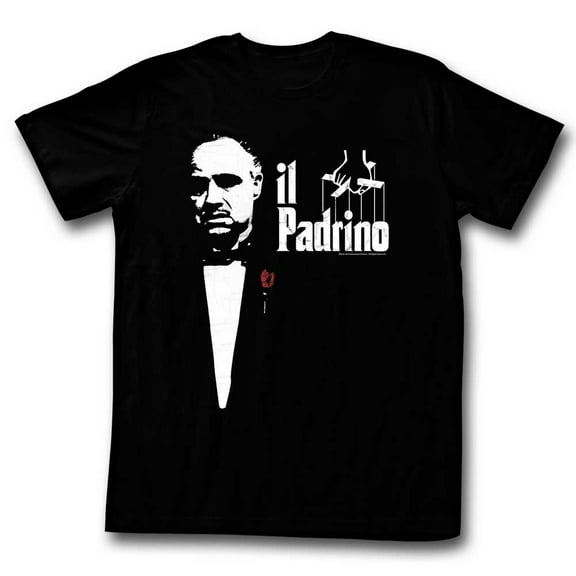 Godfather Movies Halian Adult Short Sleeve T Shirt
