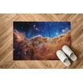 thumbnail image 6 of Cosmic Cliffs Rugs Thick Rugs, Cosmic Cliffs Rugs, View Rugs, James Webb Space Telescope First Image Rugs, Machine Washable Rugs, Home Decor, 2'x3' - 60x90 cm, 6 of 8