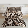 thumbnail image 2 of Castle Fairy Wildlife Leopard Print Queen Comforter Set,Vintage Bedding Comforter Set, 2 of 8
