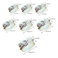 thumbnail image 5 of Adjustable Rhinestone Finger Rings Crystal Smooth Silver Wedding Jewelry Women Girls Insect Open - Jxlgv, 5 of 5