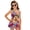 Capybara & Vibrant Daisy Floral Print, variant on Uourmeti Cute Capybara & Vibrant Daisy Floral Swim Dress for Girls - Sleeveless Skirted One Piece Bathing Suit, Quick Dry & Stretchy for Beach, Pool & Summer Vacations
