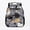 Cartoon Cats Pattern, variant on Angel Cat Pattern Design Kid Backpack 13.5 Inch with Handle Polyester Kids Preschool Durable Polyester Backpack for Outdoor Kindergarten