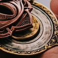 thumbnail image 3 of Tarot Vision Pendant - All-Seeing Eye Necklace, Tarot Card Symbol Pendant, Mystic Divination Jewelry, Spiritual Guidance, Fate Insights, Smooth Rotation, B, 3 of 6
