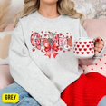 thumbnail image 6 of Grandma Valentine Day Sweatshirt, Valentine Day Grandma’s Shirt, Valentine Mini Hoodie, 6 of 6