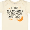 thumbnail image 4 of Inktastic I Love My Mommy to the Moon and Back Boys or Girls Baby Bodysuit, 4 of 5