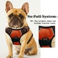 thumbnail image 3 of No Pull Dog Harness, Adjustable Dog Walking Harness with Breathable Padded Vest, Reflective Safe Comfort Pet Vest with Easy Control Handle for Small Medium Large Dogs,Orange/XL, 3 of 10
