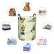 thumbnail image 4 of Balery Avocado for Exercise Cesta de ropa redonda con asas, impermeable, independiente, para ropa, juguetes, dormitorio y familia-Small, 4 of 6