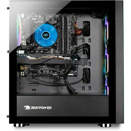 iBUYPOWER - Element MR Gaming Desktop - Intel i7 11700F - 16GB Memory - NVIDIA GTX 1660Ti 6GB  - 240GB SSD + 1TB HDD