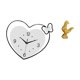 thumbnail image 5 of Reloj De Pared En Forma De Corazón, Figura De Pollo Acrílico, Decoración Feng Shui, Diseño Creativo Decorativo, Movimiento Silencioso, Arte De Pared, Estatua De Gallo, Escultura De Gallo, 5 of 8