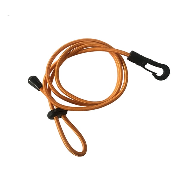 Wosthever Kayak Paddle Bungee Inflable Boat Paddles Holder Tie Down Cord Cordón Correa elástica Portable Canoeing Rope Red Deportes acuáticos Naranja