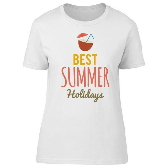 Best Summer Holidays, Enjoy T-Shirt Women -Image by Shutterstock, Female x-Large