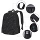 thumbnail image 2 of Balery Spider Web Black Mochila para hombre y mujer - Tela Oxford 600D resistente - Gran capacidad, resistente al agua, ideal para la escuela, viajes y senderismo, 2 of 6