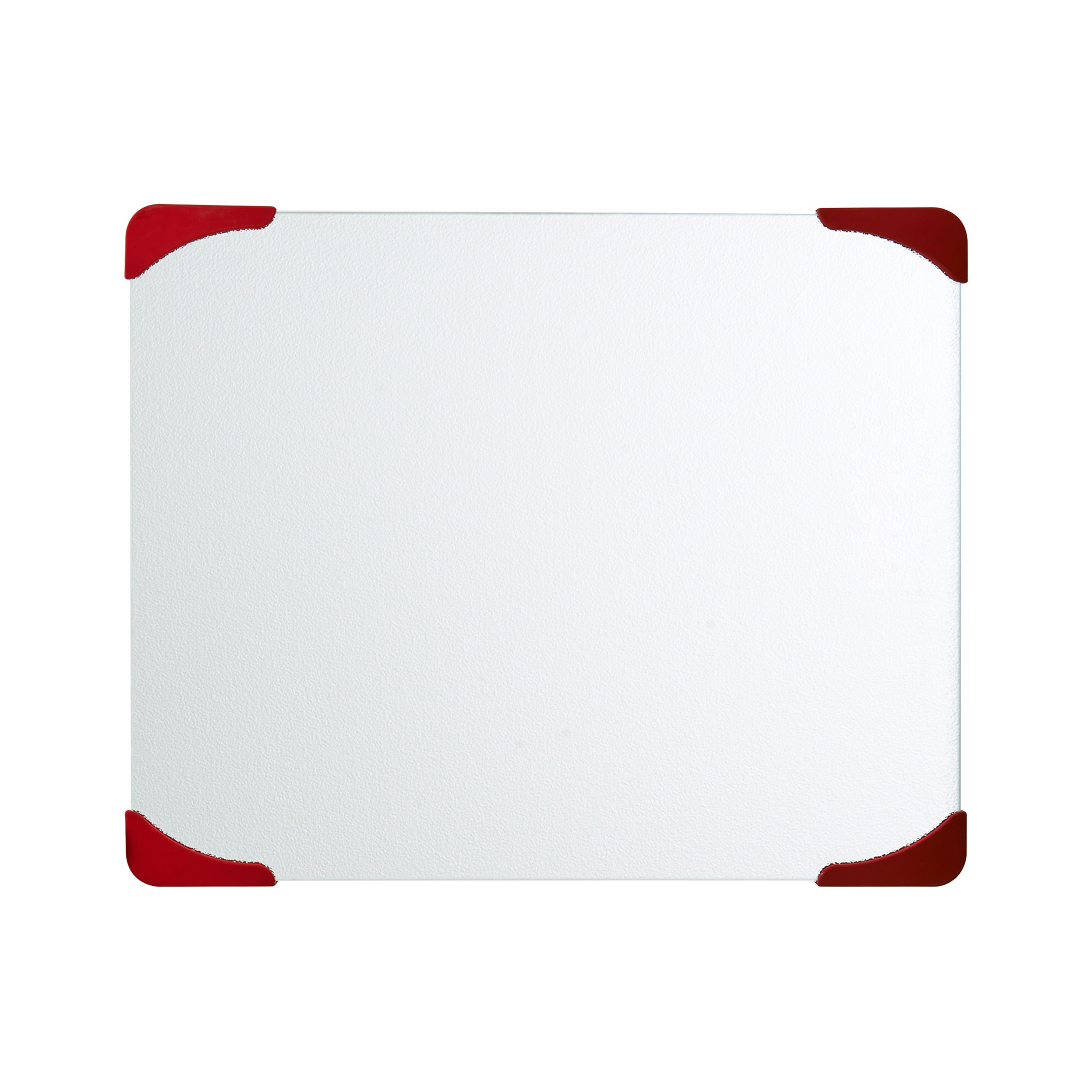Mainstays 12 x 15 Glass Cutting Board with Red Corners 
