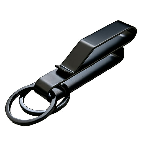 Aellinatey Key Holder Belt Key Rings Belt Key Holder Clip Outdoor Stainless Steel Buckle
