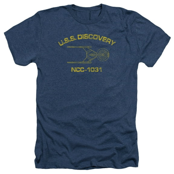 Star Trek Discovery - Discovery Athletic - Heather Short Sleeve Shirt - Medium