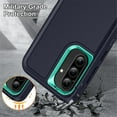 thumbnail image 6 of For Samsung Galaxy A27 5G Case, With Built in Kickstand, Shockproof/Dustproof/Drop Proof Heavy Duty Military-Grade Rugged Protective Cover,Green,For Galaxy A27 5G, 6 of 7