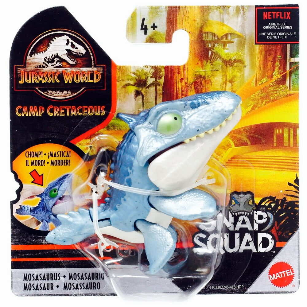 Jurassic World Snap Squad Mosasaurus Mini Figure