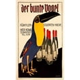 thumbnail image 3 of Weisgerber, Albert 12x18 Black Modern Framed Museum Art Print Titled - Der Bunte Vogel, 3 of 5