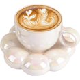 thumbnail image 1 of Ceramic Coffee Mug, Novelty Latte Mug Cute Office Mug Tea Cup and Tea Tray Set, 7 oz Mugs, 1 of 4
