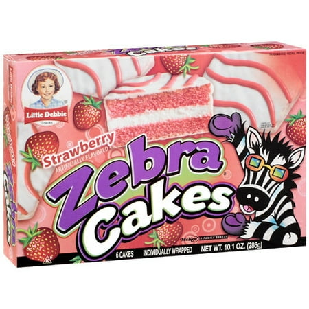 Little Debbie Snacks: Strawberry Zebra Cakes, 10.1 Oz