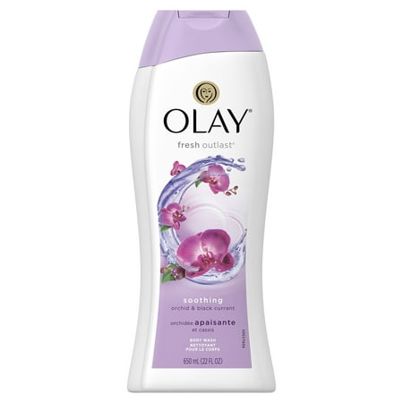 Olay Fresh Outlast Soothing Orchid & Black Currant Body Wash 22