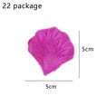 thumbnail image 2 of 2200 PCS Tela no tejida Pétalos de rosa Pétalos de rosa simulados Decoración floral para fiesta de boda, 2 of 5