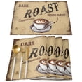 thumbnail image 2 of Coffee Retro Style Cappuccino Table Runner Home Wedding Table Flag Mat Centerpieces Decoration Party Dining Long Tablecloth, 2 of 6