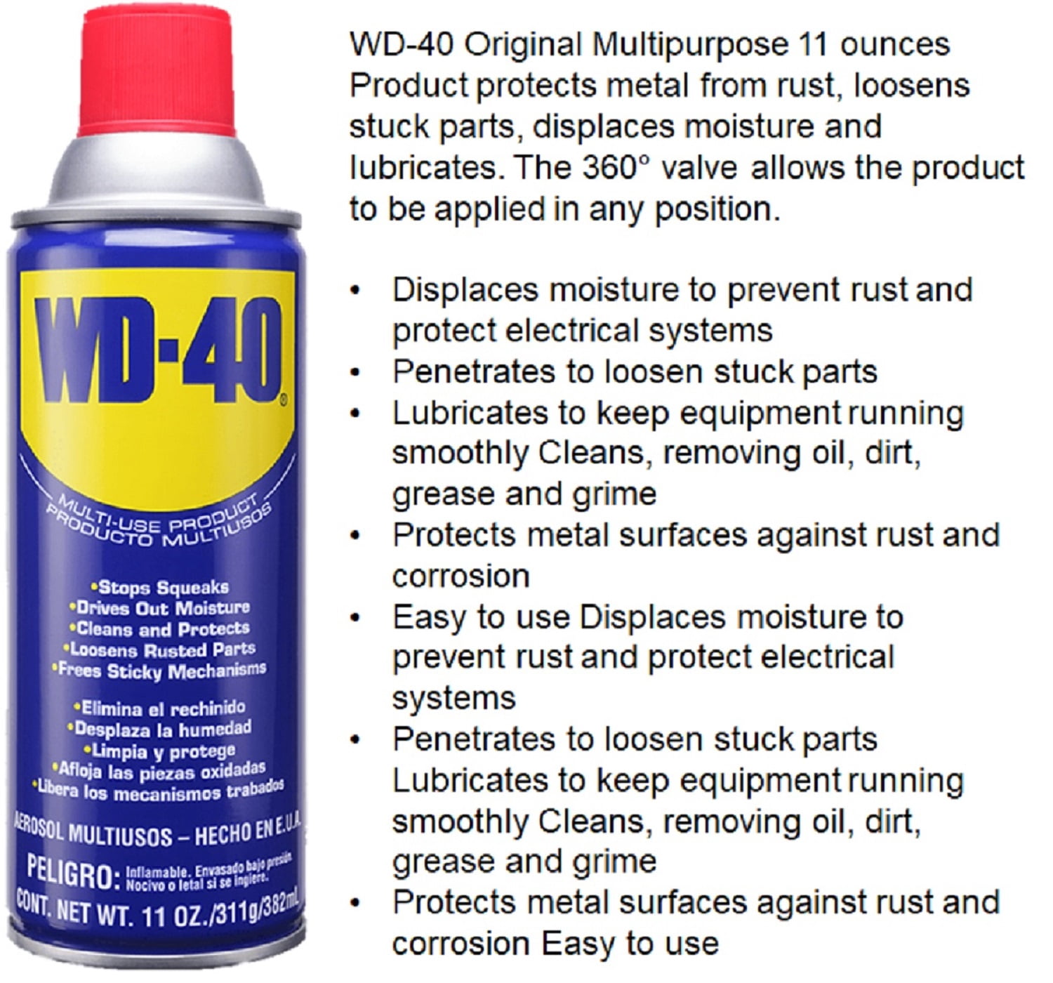 WD-40 Original Multipurpose 11 ounces