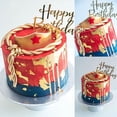 thumbnail image 3 of Happy Birthday Cake Topper Cupcake Birthday Party Decorating Card Accessories, 3 of 9