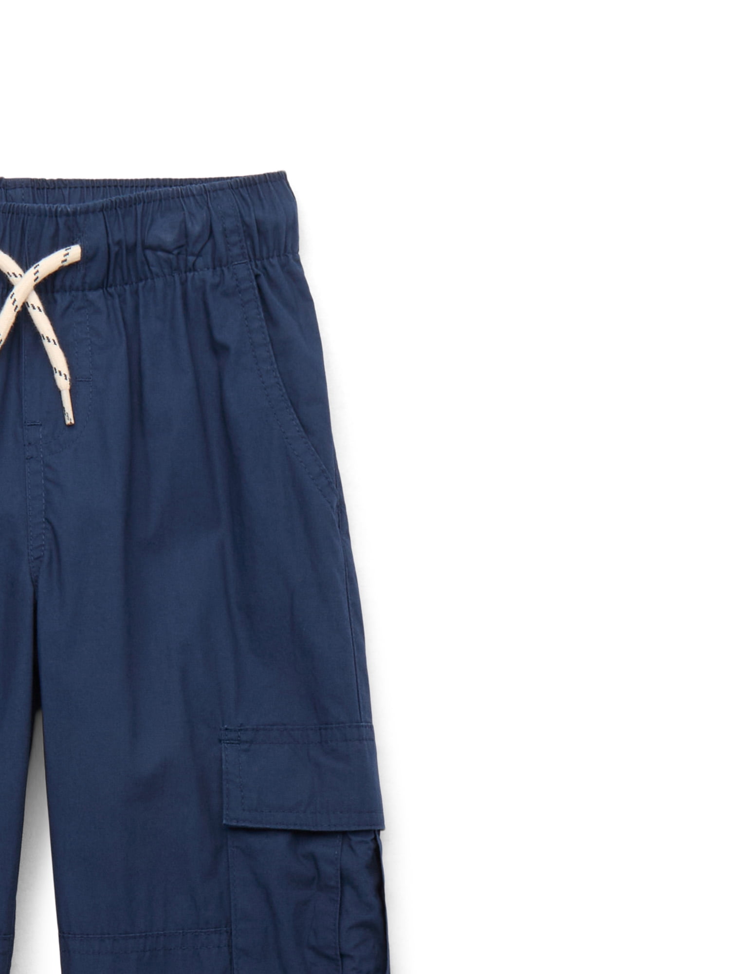 Wonder Nation Boys Poplin Cargo Pants, Sizes XS-XXL & Husky
