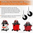 thumbnail image 3 of 12293 Wet Dry Vacuum Caster Wheel,Compatible with Ridgid, Craftsman, Shop Vac Replacement Parts for Ridgid Shop Vac Parts for Craftsman Wet Dry VAE Parts, Shop Vac Replacement Parts-4 Pack, 3 of 7