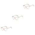 thumbnail image 4 of Minnieouse 1 par de gafas para mujer, triangulares, universales, HD, con estilo, protección solar, decorativas, a la moda, adorno para gafas, Type1 NO1, 4 of 6