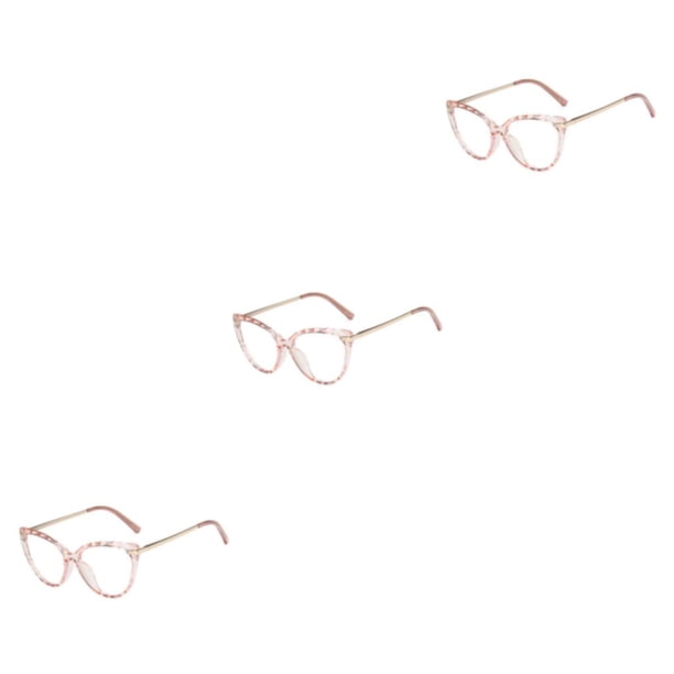 Minnieouse 1 par de gafas para mujer, triangulares, universales, HD, con estilo, protección solar, decorativas, a la moda, adorno para gafas, Type1 NO1