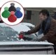 thumbnail image 3 of 2 Pcs Ice Scraper Scrape Round Magic Cone Shaped Ice Scraper Snow Shovel Tool for Car Windshield, 3 of 5