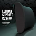 thumbnail image 6 of BN-LINK Lumbar Support Pillow For Office Chair and Car Seat, Perfectly Balanced Memory Foam, Versatile Use Lower Back Cushion with Adjustable Strap, 6 of 7