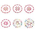 thumbnail image 3 of relayinert 100pcs/set Tassel For Keychain Versatile Fringe Accessories For Any Occasion pink-Gold 1Set, 3 of 6