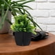 thumbnail image 2 of GOOHOCHY 4 plantas falsas en maceta negra, mini eucalipto artificial, pequeñas plantas de césped artificial, plantas verdes en maceta para interior, hogar, oficina, granja, baño, decoración de mesa., 2 of 8