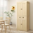 thumbnail image 4 of 72-inch Tall Cabinet - Organize Napkins and Tableware - Kitchen Dining Room - Antique Bronze Handles, 4 of 5