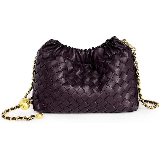 LHSHID Small Crossbody Bag For Women Trendy.Dumpling Bag Clutch Purse For Women Evening Bag Cloud Purse Vegan Leather Hobo Bag