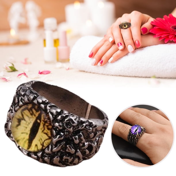 Ojos Creativos Para Hombre Y Mujer, Anillos De Apertura Ajustables, Accesorios De Joyería Para Fiesta, Aniversario, Cumpleaños Kearding HA046641-01