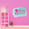 thumbnail image 3 of Mermaid Kisses & Starfish Wishes Cute Mermaid Quote Watercolor Vinyl Wall Design Wall Art Sticker Designs Vinyl Stickers For Home House Walls Rooms Windows Bedroom Decoration Size (12x12 inch), 3 of 3