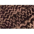 thumbnail image 1 of Ahgly Company Indoor Rectangle Abstract Brown Modern Area Rugs, 5' x 7', 1 of 4